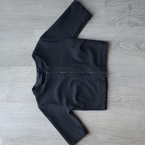 2/$30 - Zara Cropped Zip up Jacket - Size Medium